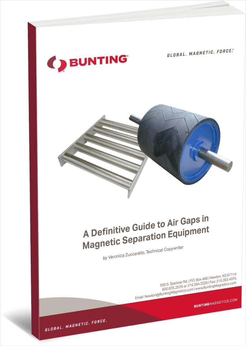 A Definitive Guide to Air Gaps in Magnetic Separation Equipment