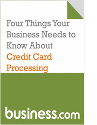 Four Things Your Business Needs to Know About Credit Card Processing
