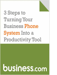 3 Steps to Turning Your Business Phone System Into a Company-Wide Productivity Tool