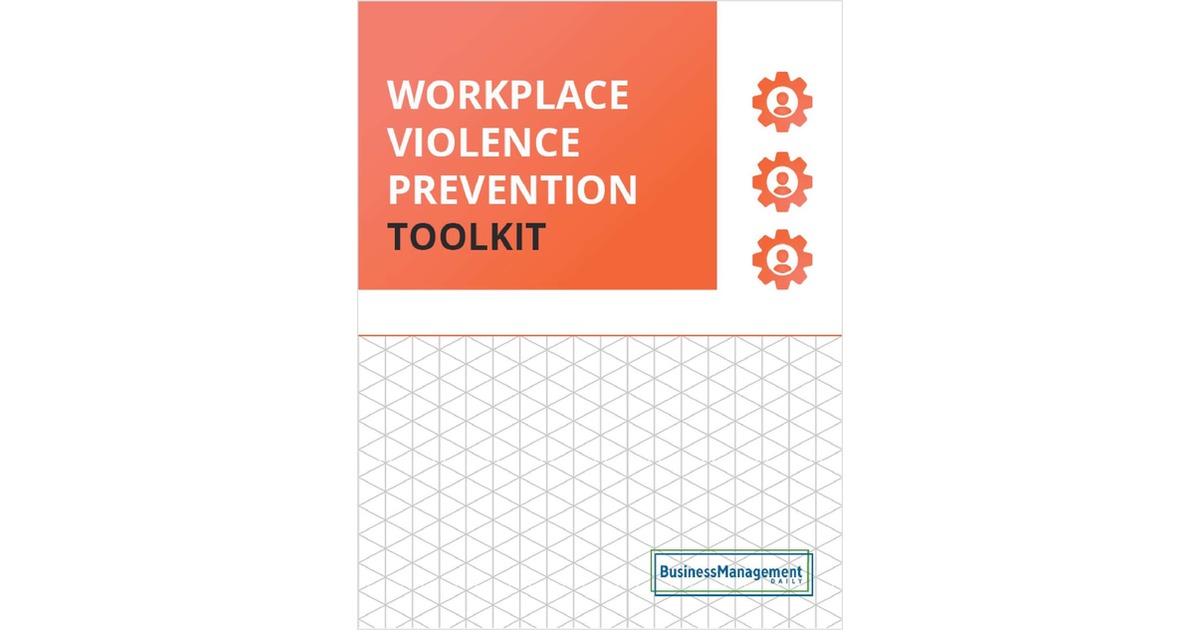 Workplace Violence Prevention Toolkit
