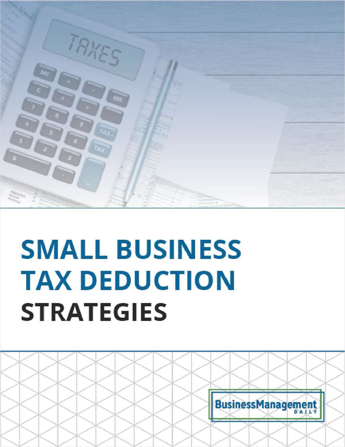 Small Business Tax Deduction Strategies