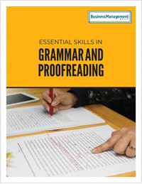Essential Skills in Grammar & Proofreading