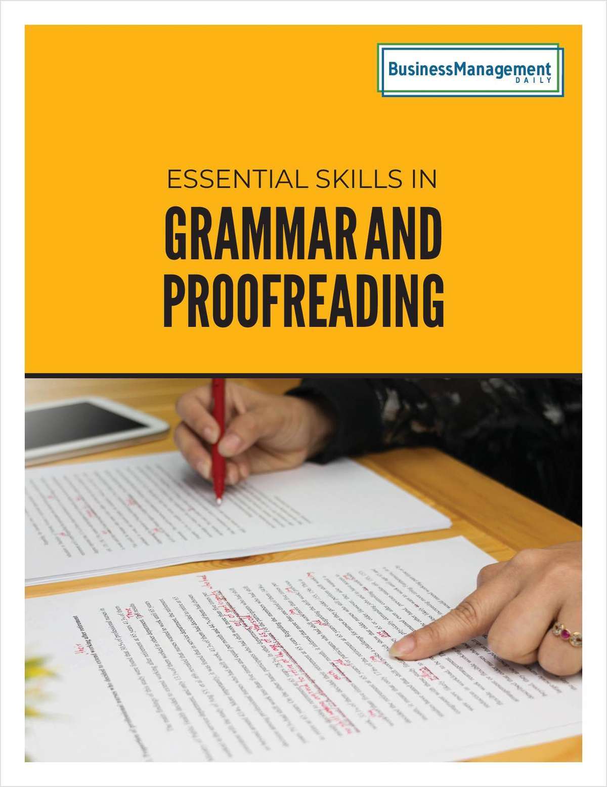 Essential Skills in Grammar & Proofreading