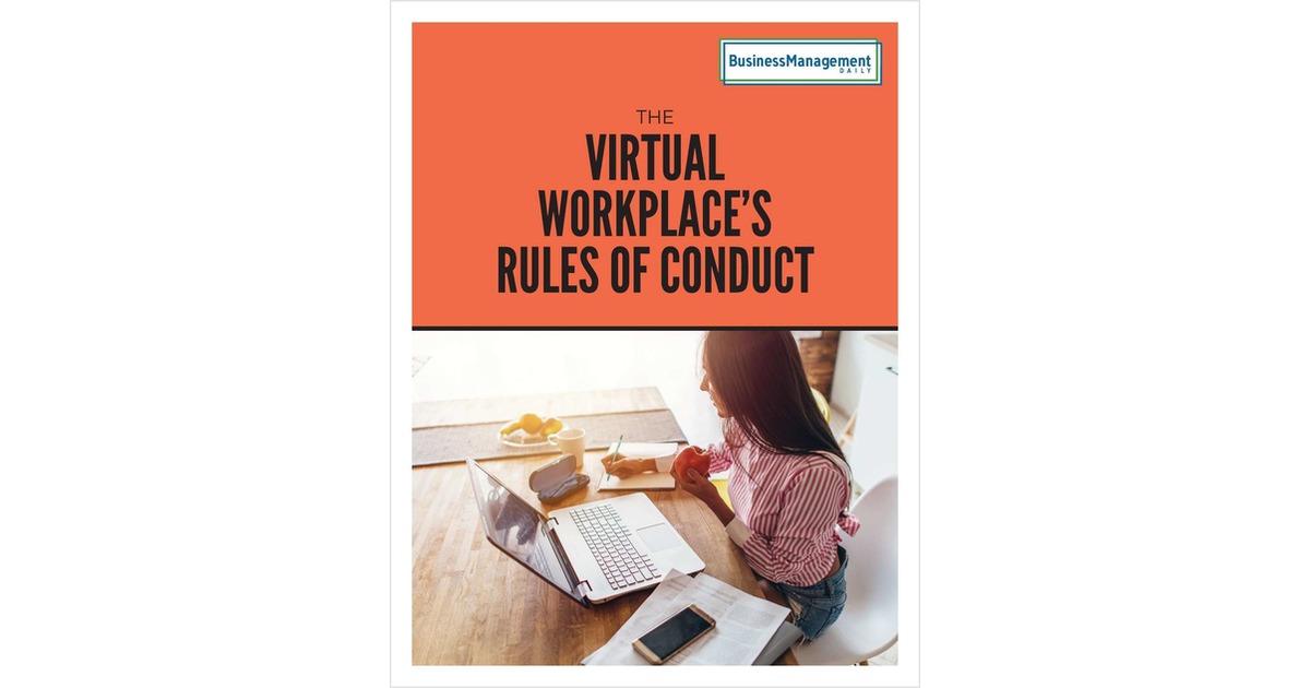The Virtual Workplace's Rules of Conduct