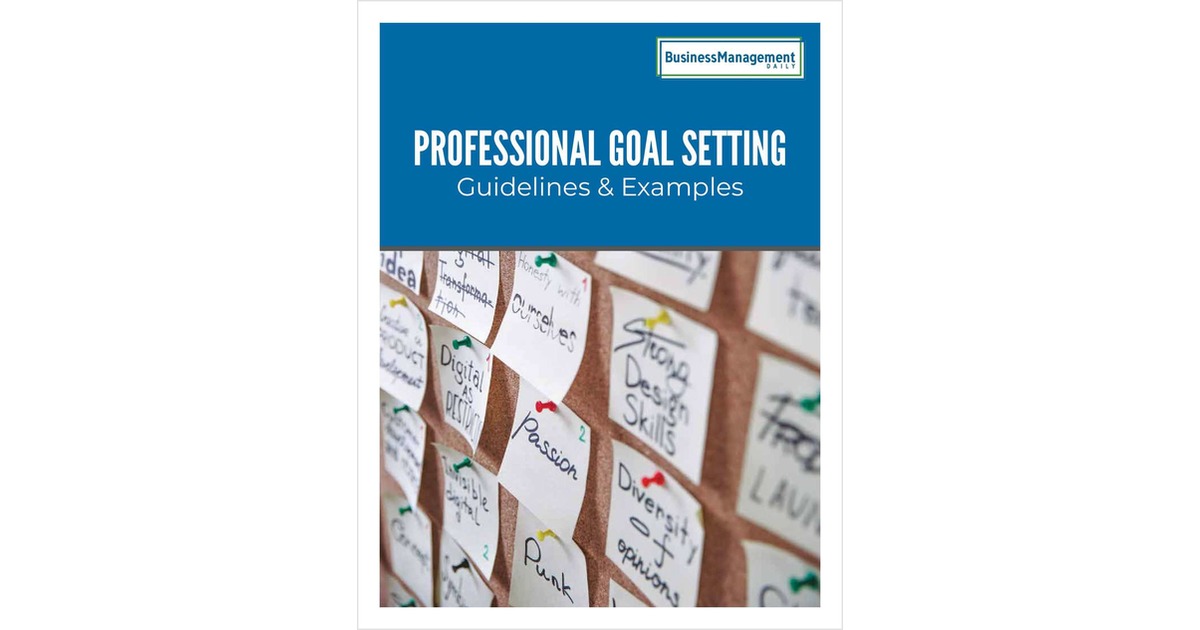 professional-goal-setting-guidelines-examples-free-report