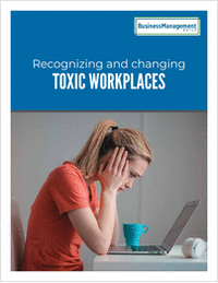 Recognizing and changing toxic workplaces