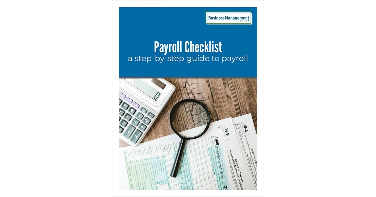 Payroll Checklist