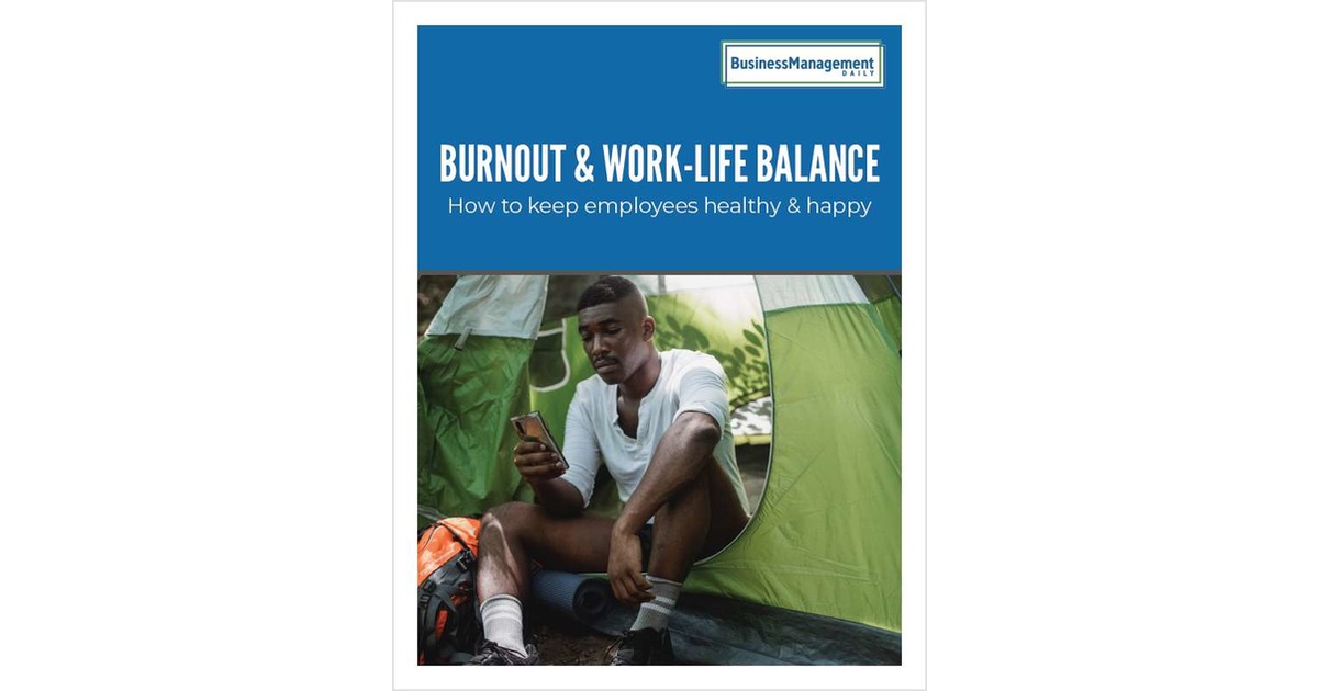 Burnout & Work-life Balance: How to keep employees healthy and happy ...