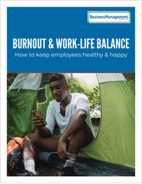 Burnout & Work-life Balance: How to keep employees healthy and happy