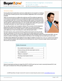 Medical Transcription Services: Providing Best Cost and Accuracy For Every Practice