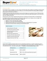 Setting up the Right Employee Retirement Plan for your Business