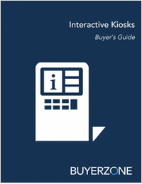 Interactive Kiosks Buyer's Guide