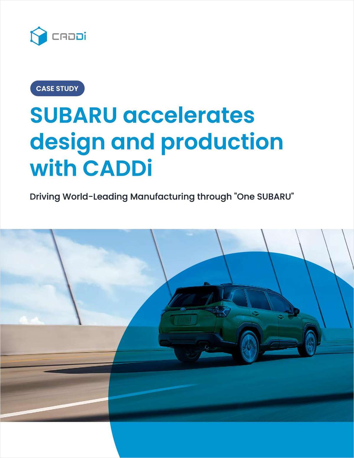 Subaru accelerates design and production with CADDi