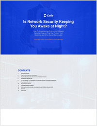Is Network Security Keeping You Awake at Night?