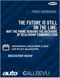 The Future Is Still on the Line: Why the Phone Remains the Backbone of Dealership Communication