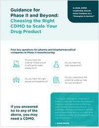How to Choose the Right CDMO to Scale Your Pharma Project