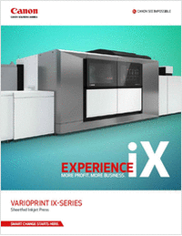 Speeds & Feeds: varioPRINT iX-series Infographic Brochure