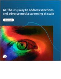 AI-enabled sanctions screening