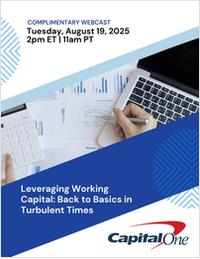 Leveraging Working Capital: Back to Basics in Turbulent Times