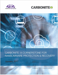 Cornerstone for Ransomware Protection & Recovery
