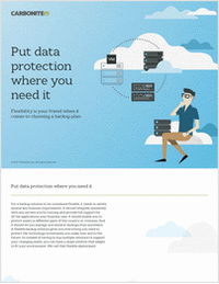 Put Data Protection Where You Need It