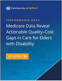 Medicare Data Reveal Actionable Quality-Cost Gaps in Care for Elders with Disability