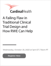A Failing Flaw in Traditional Clinical Trial Design and How RWE Can Help