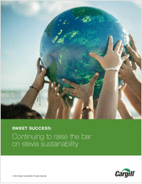 Innovation that sustains: Setting the standard for sustainable stevia -- white paper