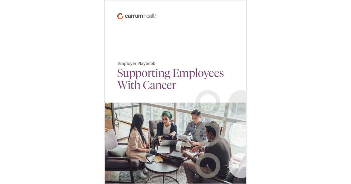 Employer Playbook Supporting Employees With Cancer Free Ebook