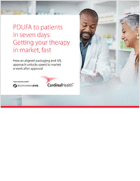 Getting pharma products to market a week after approval