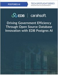 Driving Government Efficiency Through Open Source Database Innovation with EDB Postgres AI