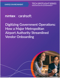 Digitizing Government Operations: How a Major Metropolitan Airport Authority Streamlined Vendor Onboarding