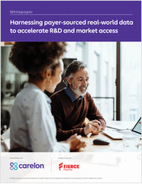 Harnessing payer-sourced real-world data to accelerate R&D and market access