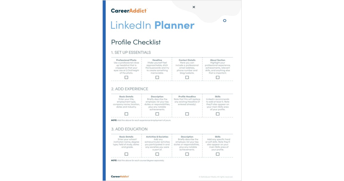 LinkedIn Planner