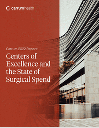 Centers of Excellence and the State of Surgical Spend