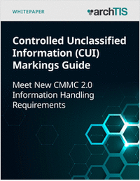 Controlled Unclassified Information (CUI) Markings Guide
