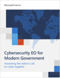 Cybersecurity EO for Modern Government
