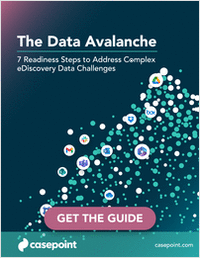 The Data Avalanche: Seven Readiness Steps to Address Complex eDiscovery Data Challenges