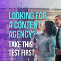 Are you ready to hire a content marketing agency?