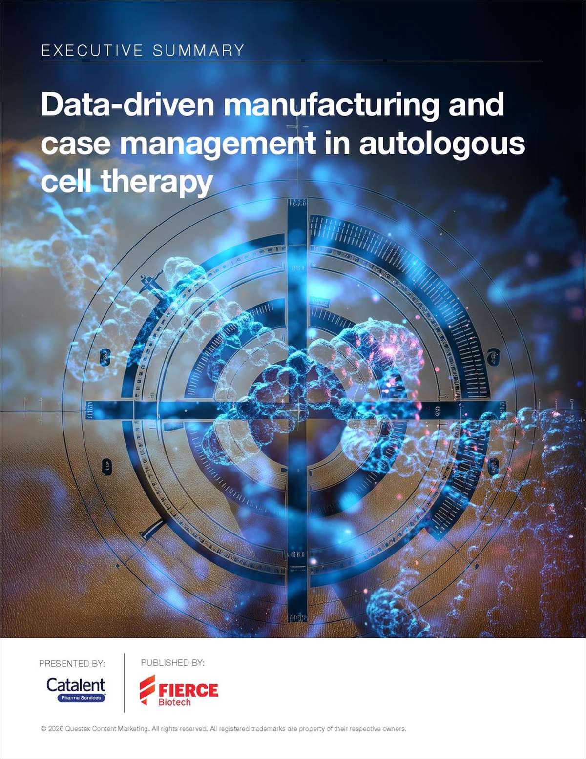 Data-driven manufacturing and case management in autologous cell therapy