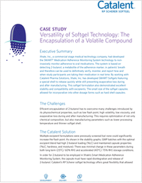 Versatility of Softgel Technology - Encapsulation of a Volatile Compound