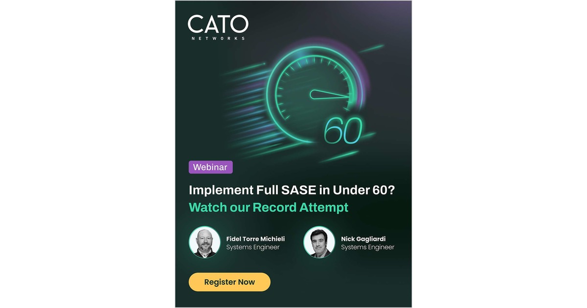 From 0 to SASE in 60 Minutes