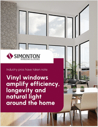 Vinyl windows amplify efficiency, longevity and natural light around the home