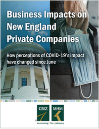 Survey Update: The Latest Business Impacts of COVID-19 on New England Private Companies