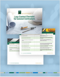 Loss Control Checklist for General Contractors