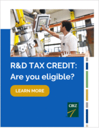 R&D Tax Credit: Are You Eligible?