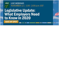 Legislative Update: What Employers Need to Know in 2020