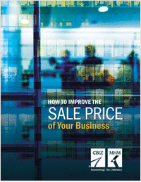 How to Improve the Sale Price of Your Business
