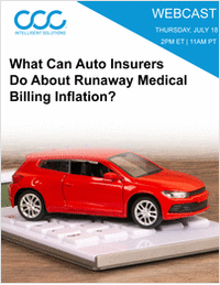 What Can Auto Insurers Do About Runaway Medical Billing Inflation?