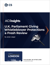 U.K. Parliament Giving Whistleblower Protections a Fresh Review